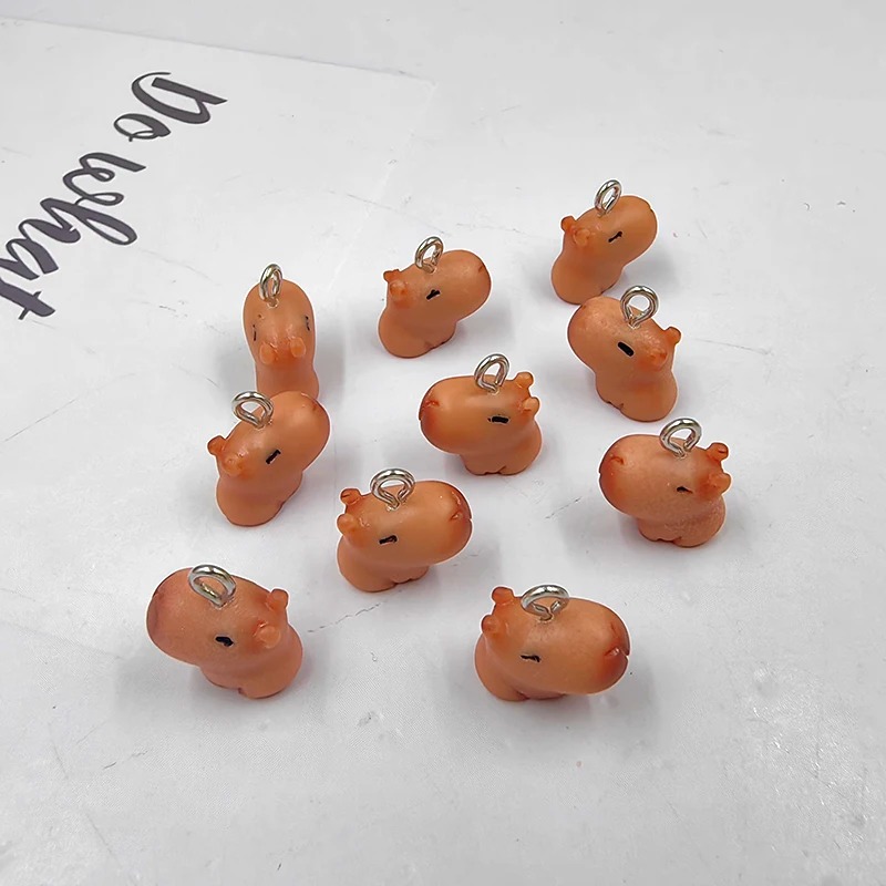 10pcs Cute Small Capybara Char - Resin Art Materials Kit recensie en prijs