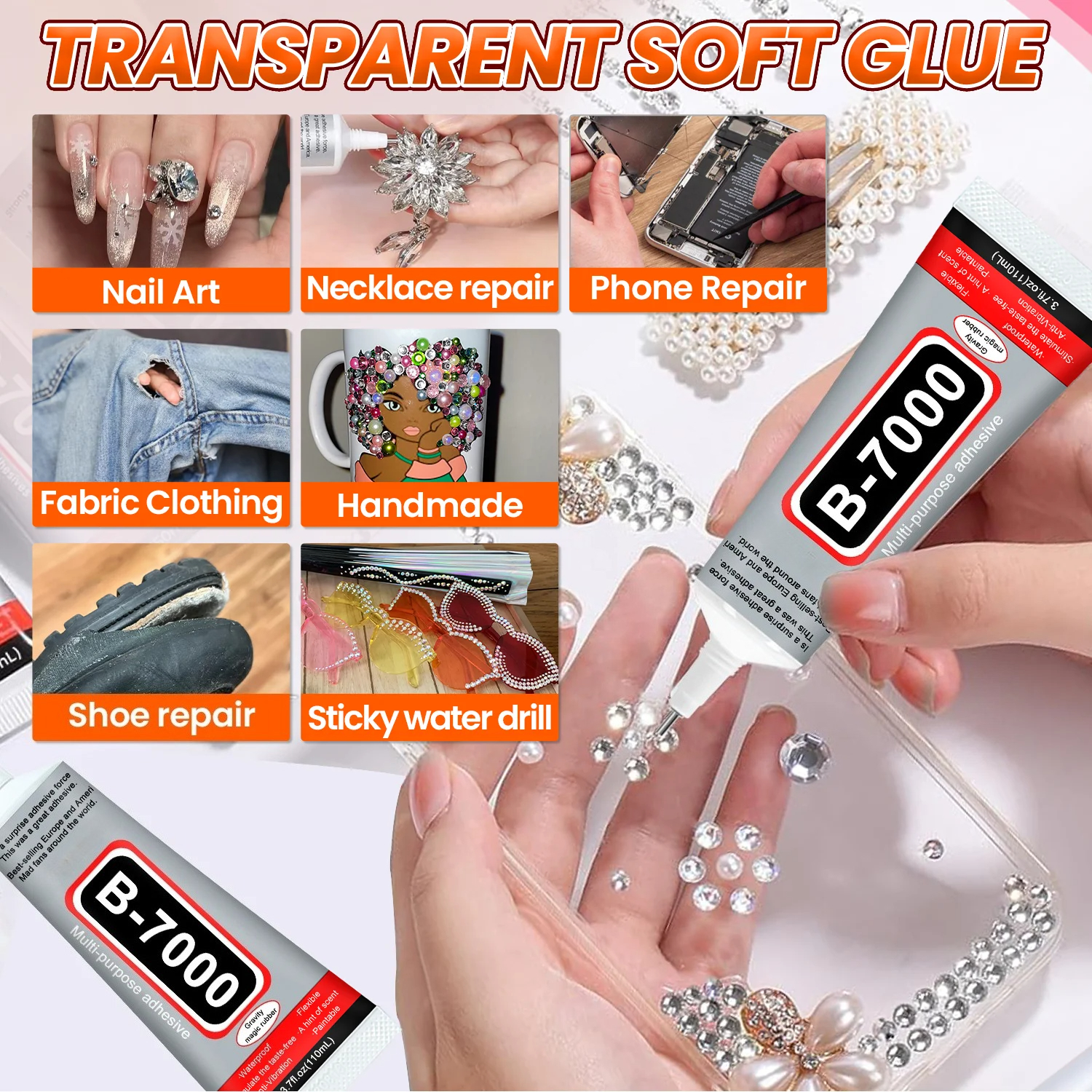Super Glue B-7000 Loolifl 1-10 - Resin Art Materials Kit recensie en prijs