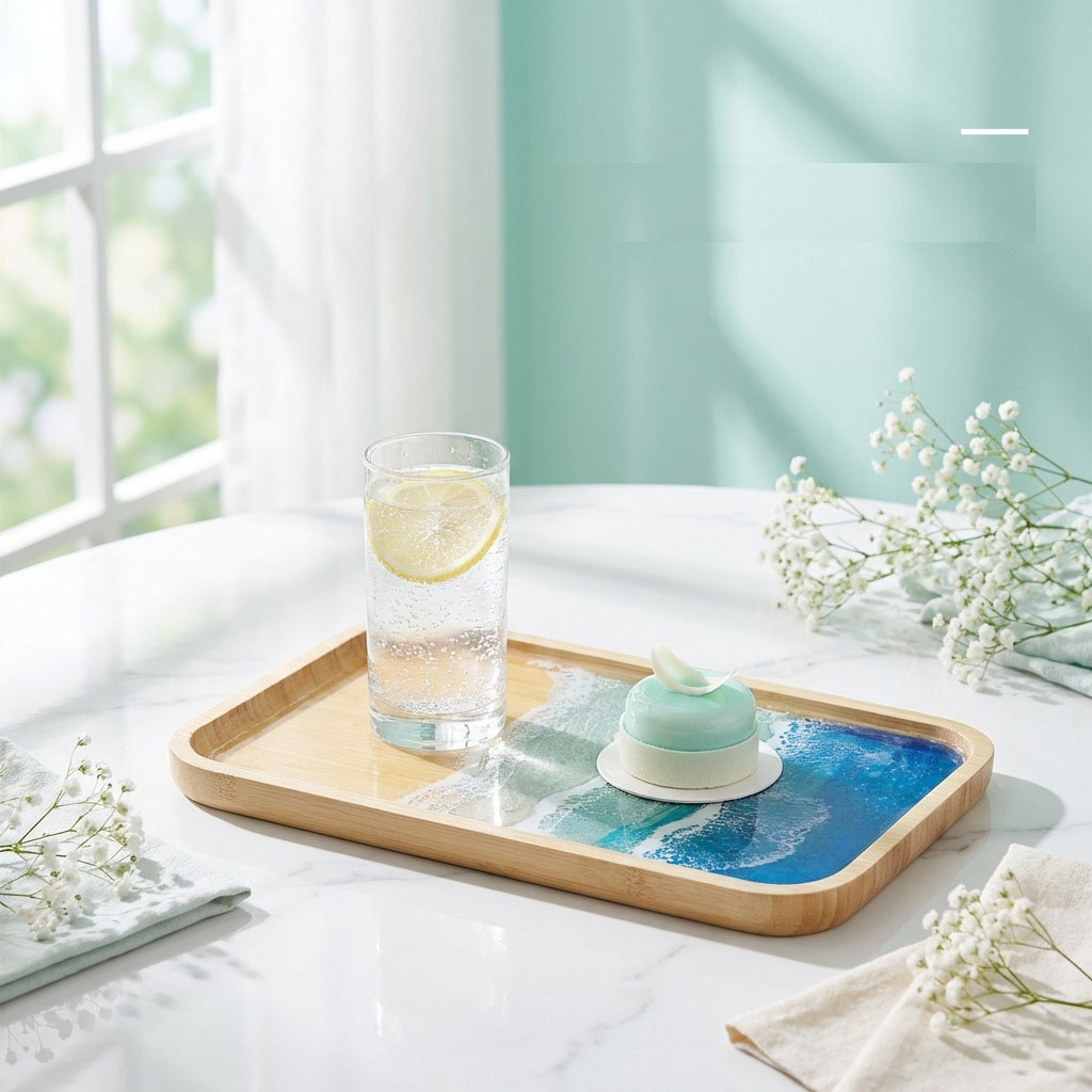 Epoxy Resin Ocean Art Decorati - Resin Art With Wood recensie en prijs