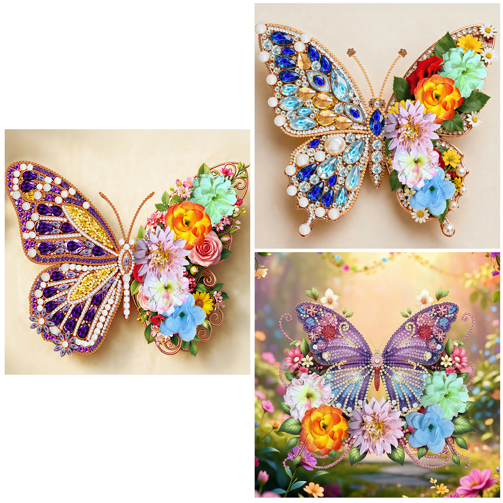 Butterfly DIY Diamonds Dots Ge - Resin Art With Wood recensie en prijs