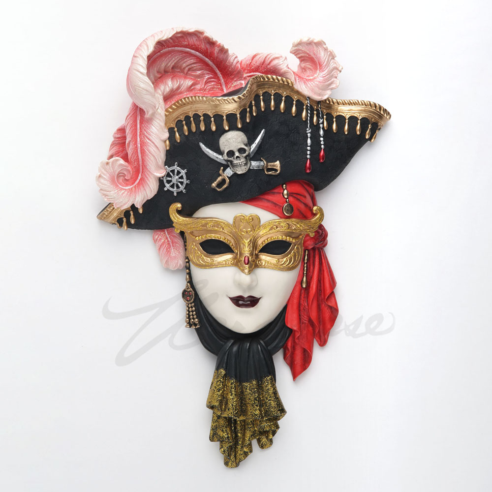 Venetian Pirate Carnival Mask  - Resin Art Wedding Gift recensie en prijs