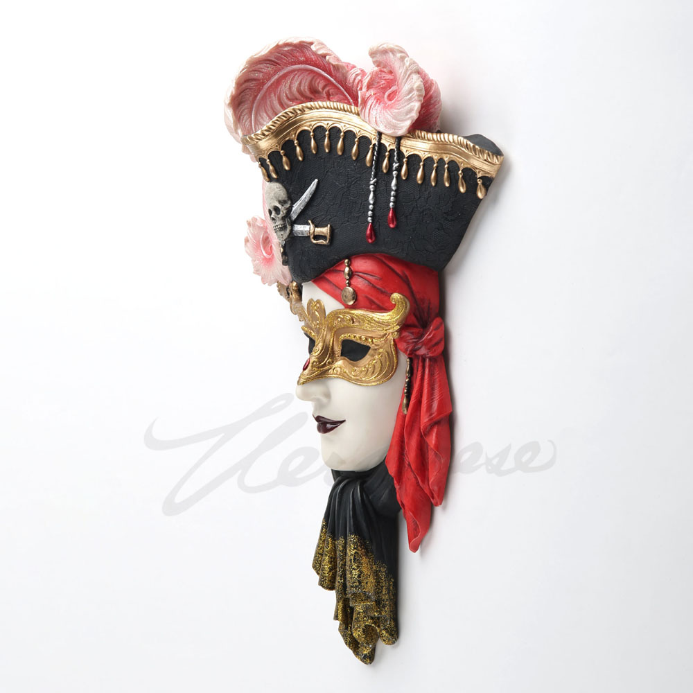 Venetian Pirate Carnival Mask  - Resin Art Wedding Gift recensie en prijs