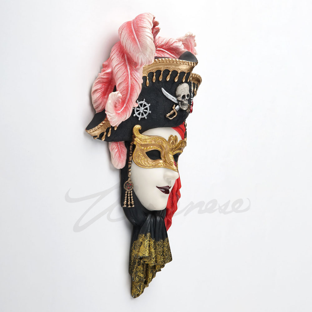 Venetian Pirate Carnival Mask  - Resin Art Wedding Gift recensie en prijs