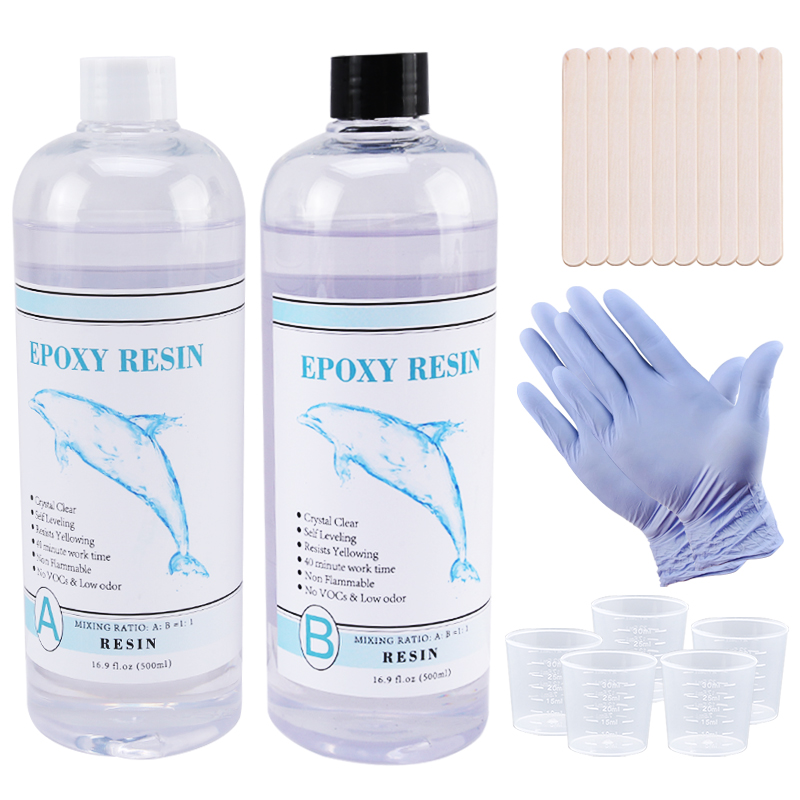 1:1 Clear Epoxy Resin Crystal  - Resin Color Paste recensie en prijs
