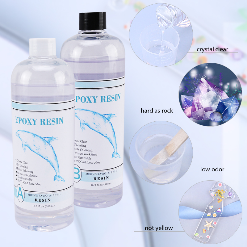 1:1 Clear Epoxy Resin Crystal  - Resin Color Paste recensie en prijs