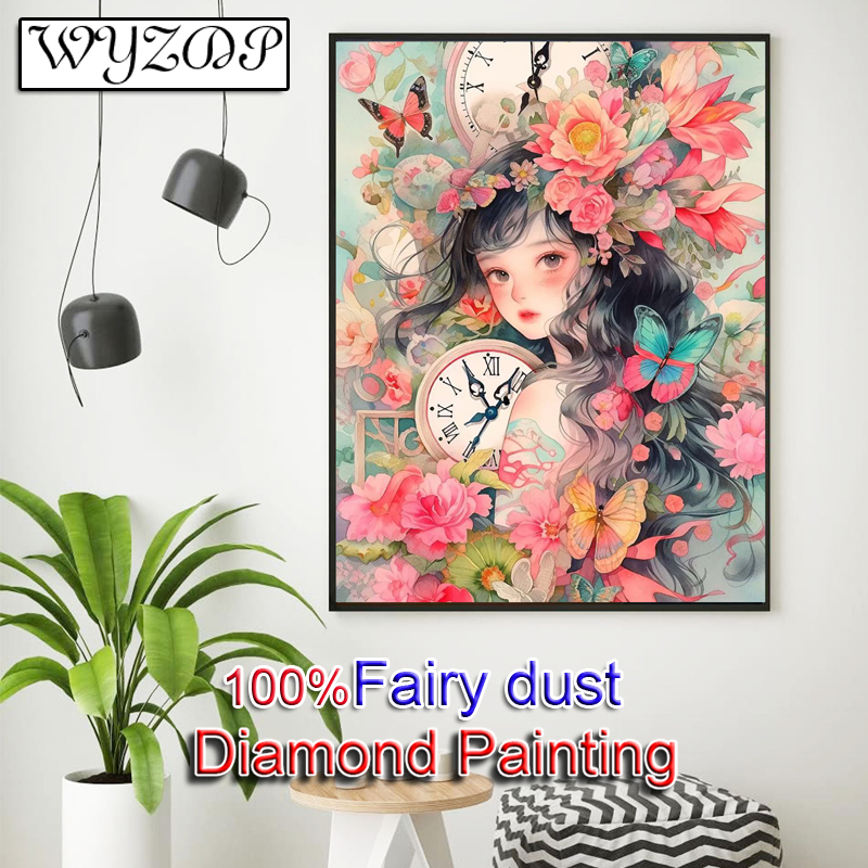WYZDP 100% Fairy Dust Diamond  - Resin Art Wallpaper recensie en prijs