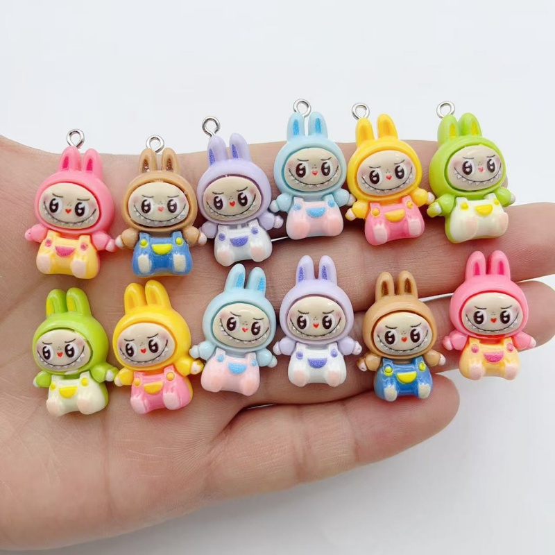 10Pcs Kawaii Rabbit Strawberry - Resin Art Materials Kit recensie en prijs