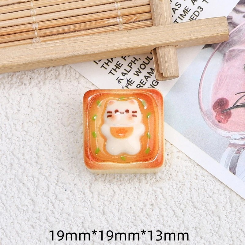 10Pcs Kawaii Cat Toast Bread R - Resin Art Materials Kit recensie en prijs