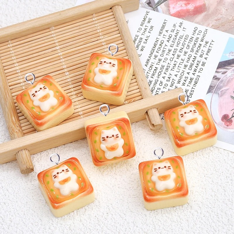 10Pcs Kawaii Cat Toast Bread R - Resin Art Materials Kit recensie en prijs