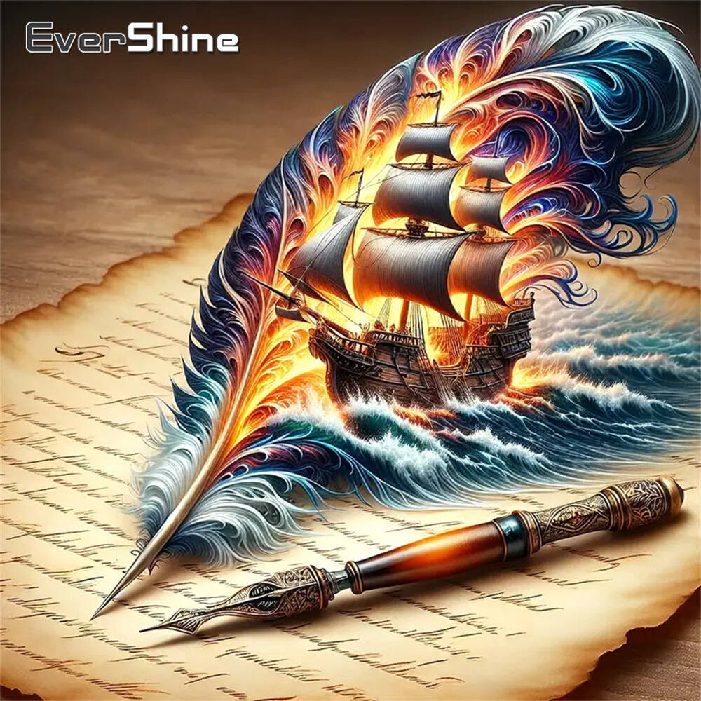 Evershine Full Square Round Di - Resin Art Wallpaper recensie en prijs
