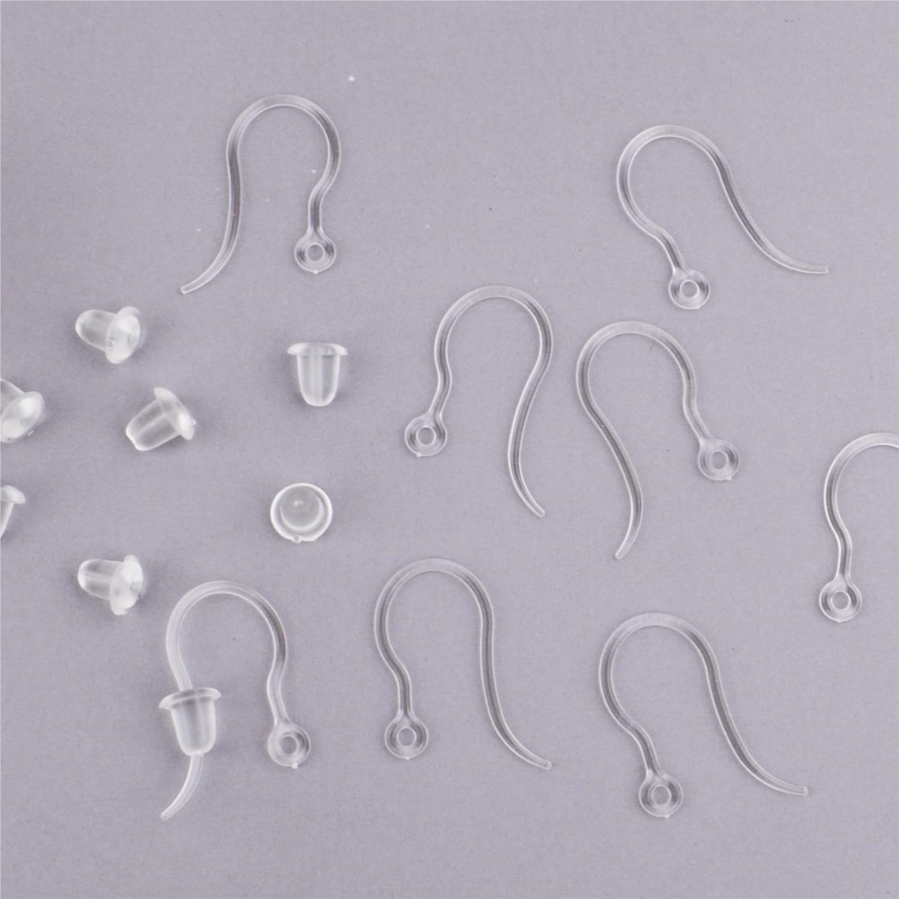 40pcs Clear Plastic Earring Ho - Resin Art Materials Kit recensie en prijs