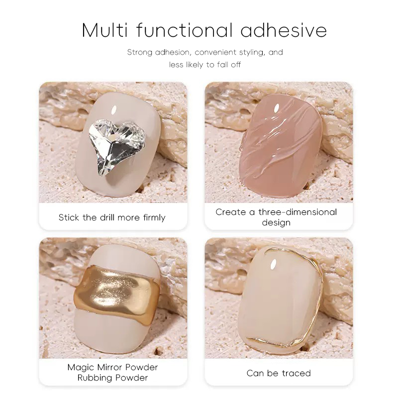 5ml 3D Clear Nail Gel Mirror P - Resin Color Paste recensie en prijs