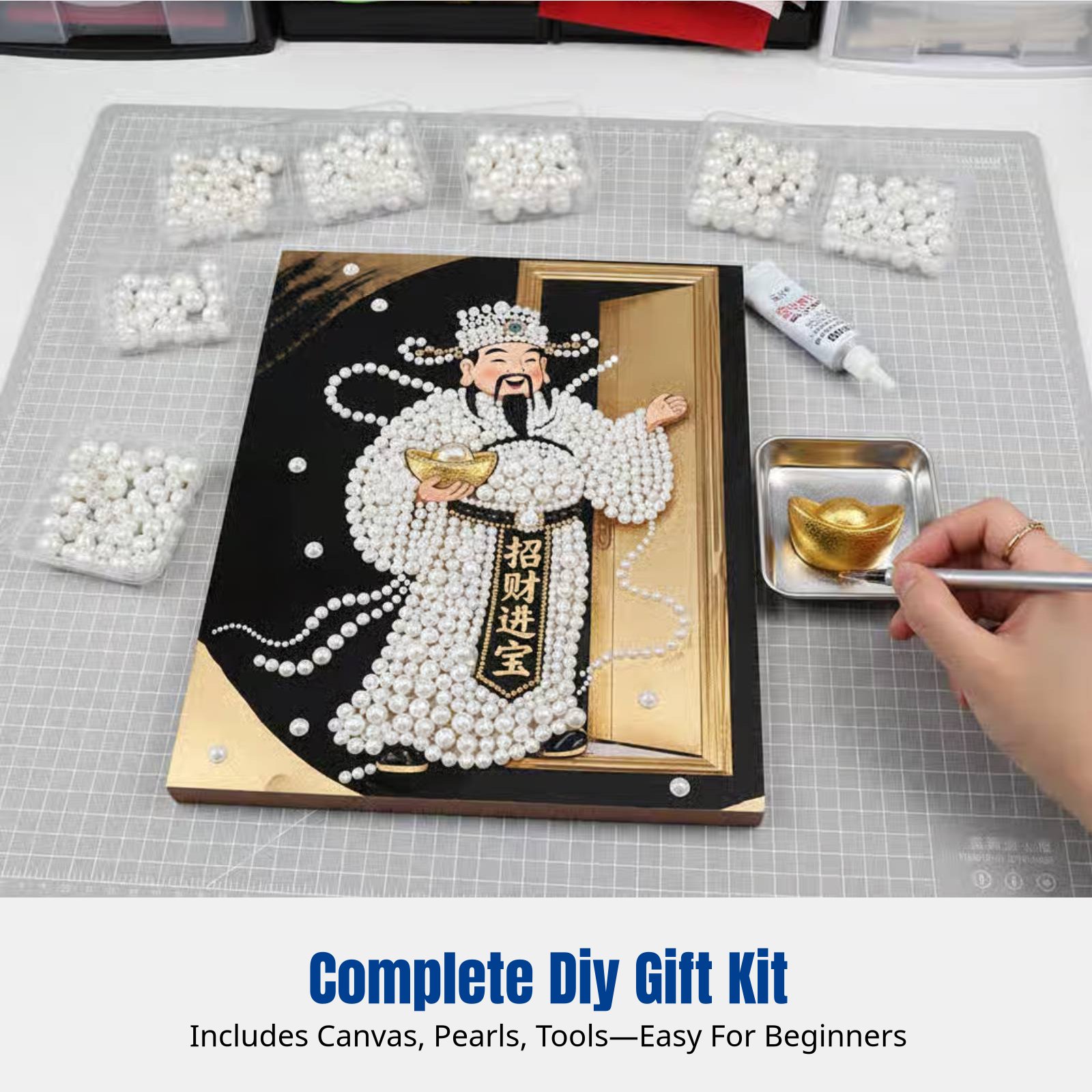 Festive Bead Painting, DIY Han - Resin Art Wedding Gift recensie en prijs