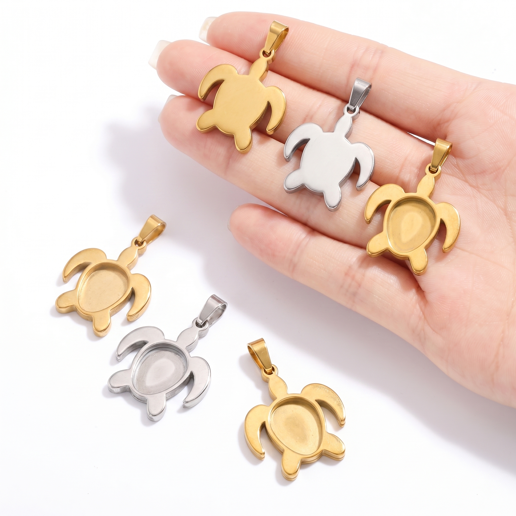 5pcs Stainless Steel Turtle Pe - Resin Art Materials Kit recensie en prijs