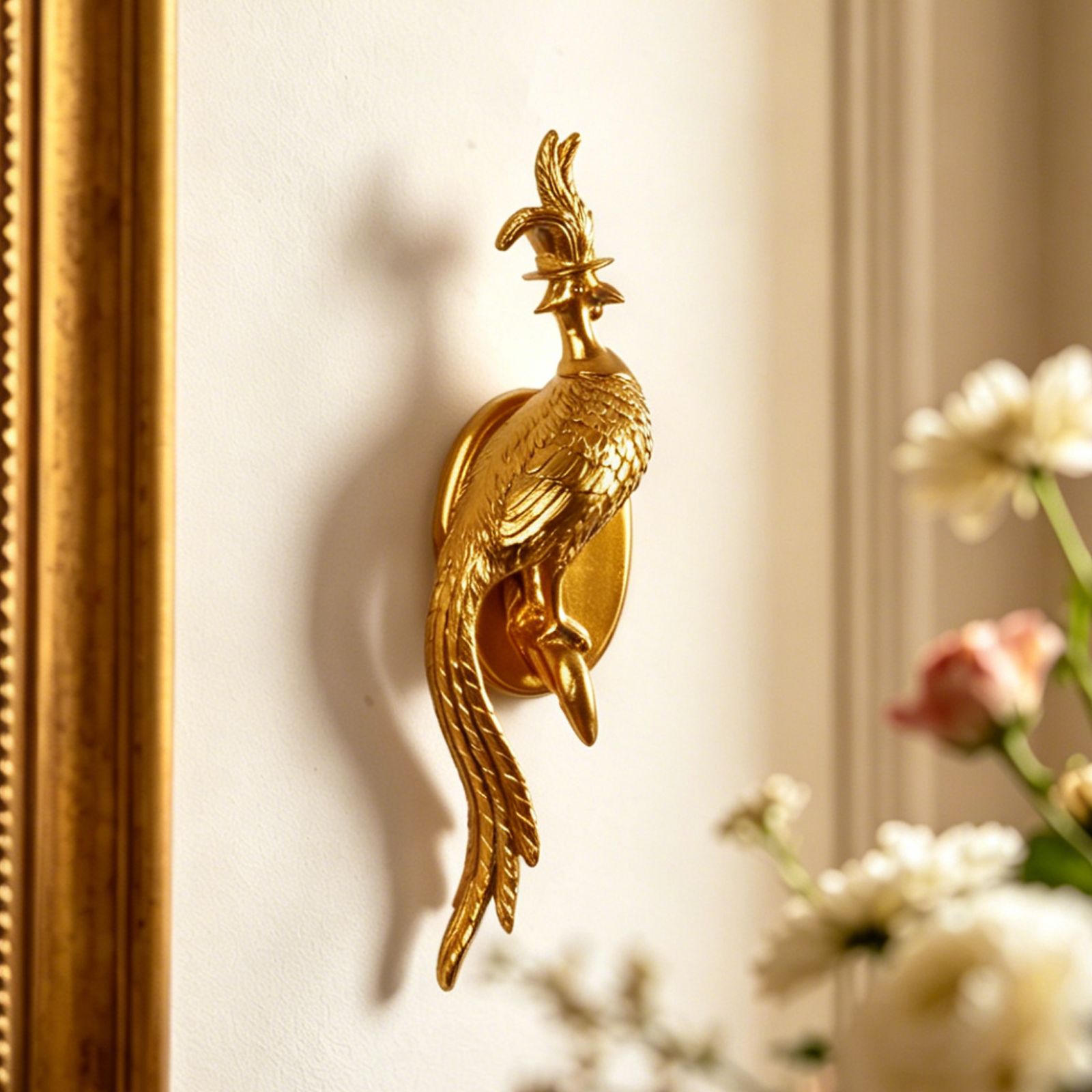 Golden Pheasant Bird Wall Deco - Resin Art Sculptures recensie en prijs