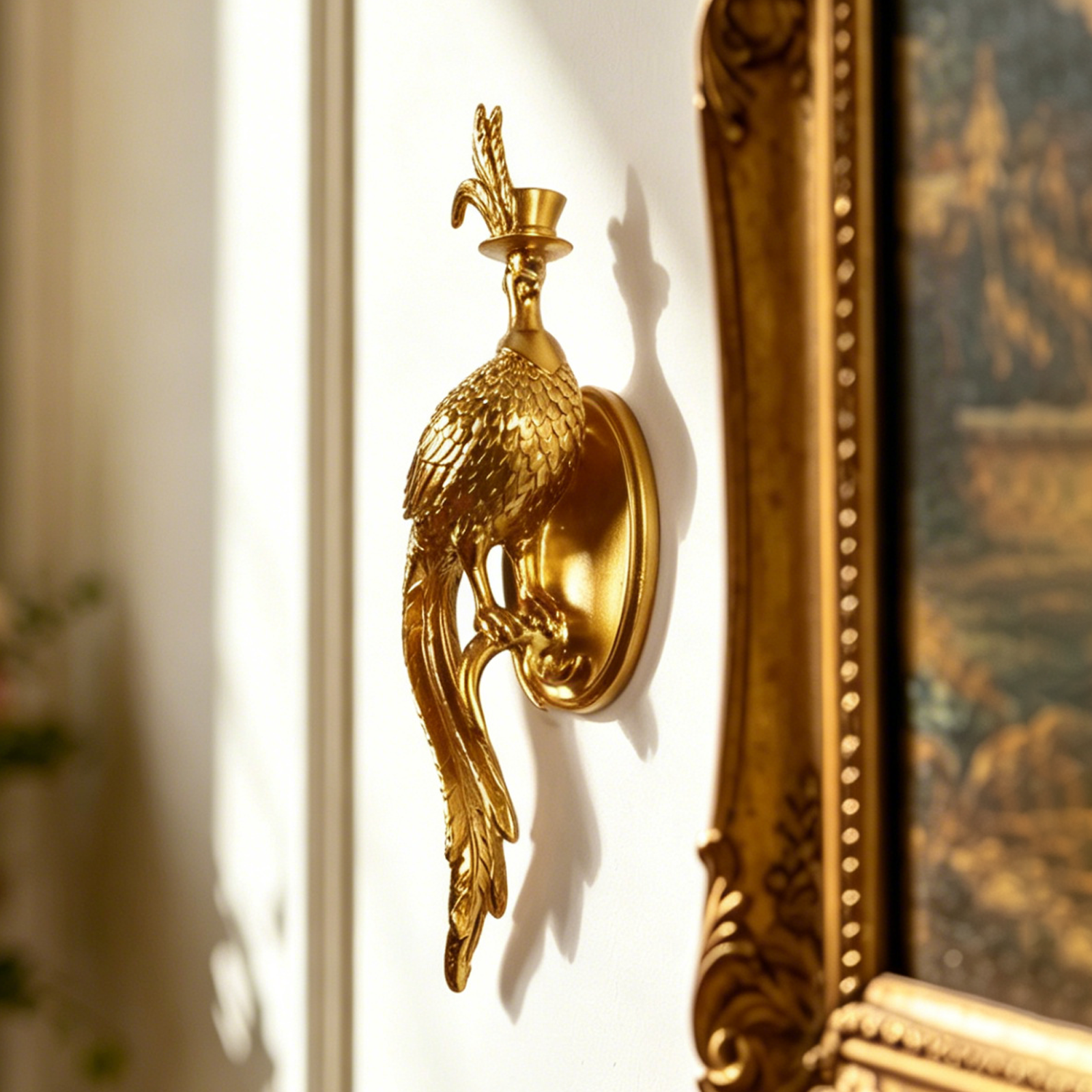 Golden Pheasant Bird Wall Deco - Resin Art Sculptures recensie en prijs