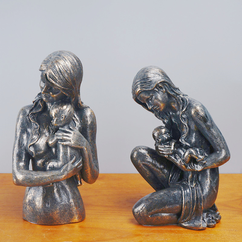 Mother Child Resin Sculpture H - Resin Art Wedding Gift recensie en prijs