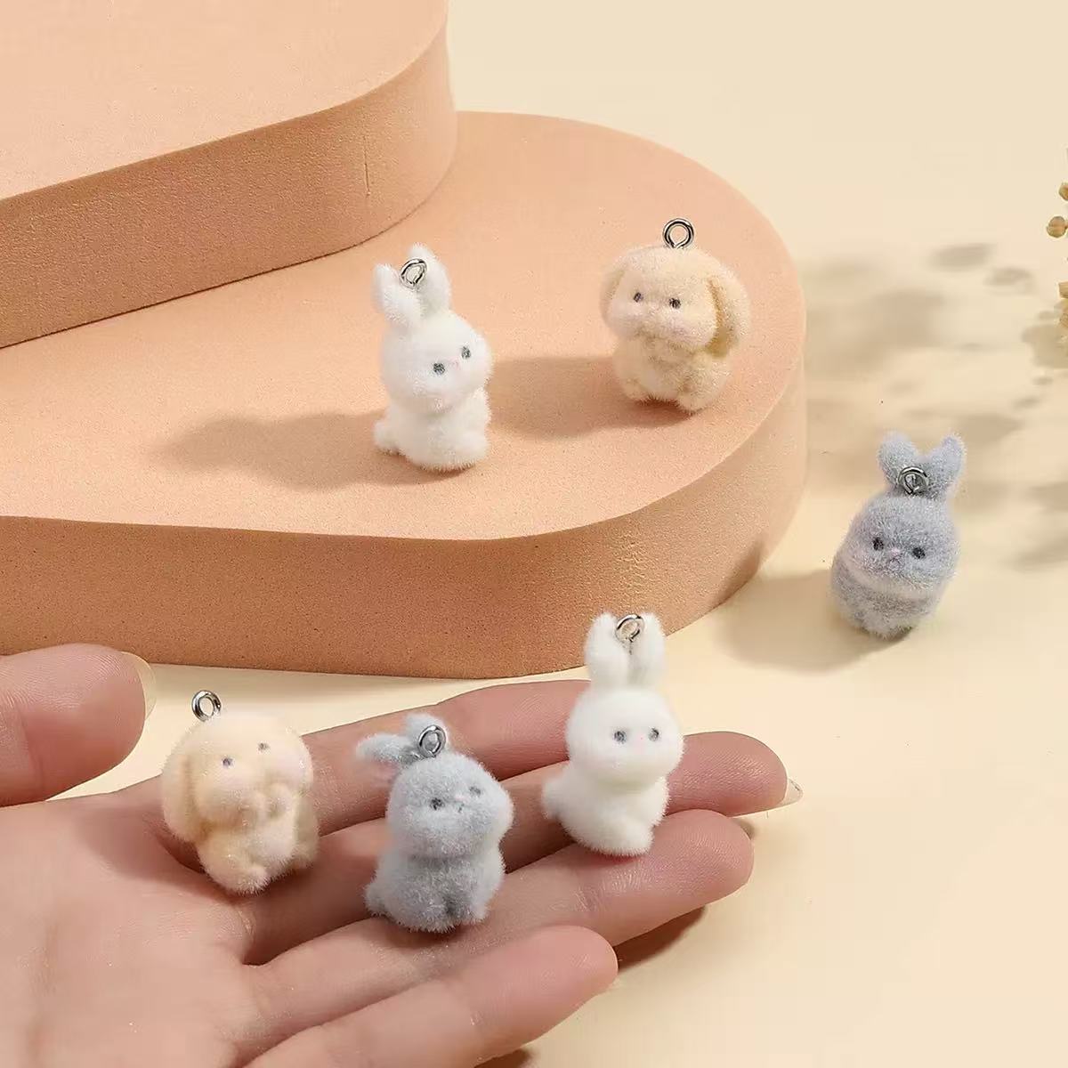 10pcs Flocking Little Rabbit R - Resin Art Materials Kit recensie en prijs