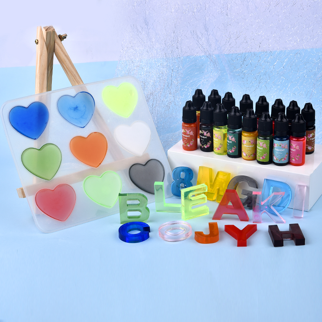 1 Set Resin Pigment Kit Art In - Resin Pigment Alcohol Ink recensie en prijs