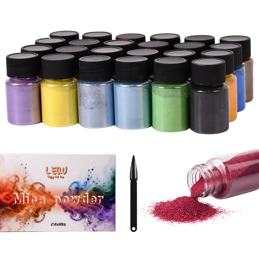 24-Color Chameleon Mica Powder - Resin Color Paste recensie en prijs