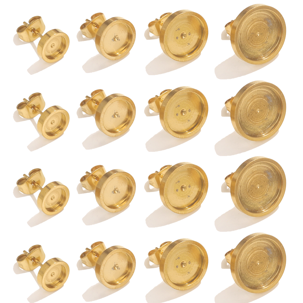 10pcs Stainless Steel Gold Ear - Resin Art Materials Kit recensie en prijs