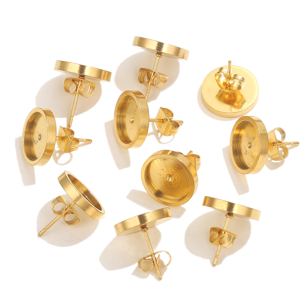 10pcs Stainless Steel Gold Ear - Resin Art Materials Kit recensie en prijs