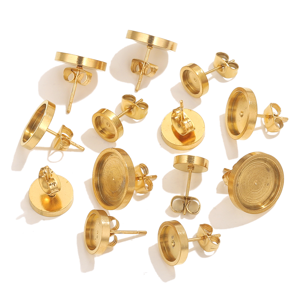 10pcs Stainless Steel Gold Ear - Resin Art Materials Kit recensie en prijs